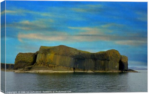 isle of staffa argyll and bute Canvas Print by dale rys (LP)