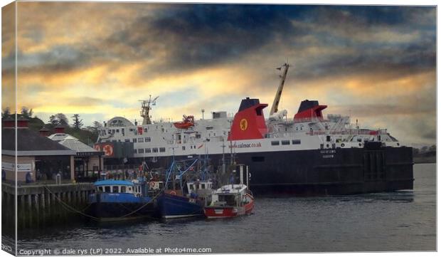 IN PORT-OBAN Canvas Print by dale rys (LP)