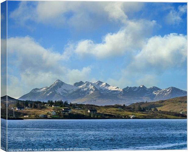 ISLE OF SKYE Canvas Print by dale rys (LP)