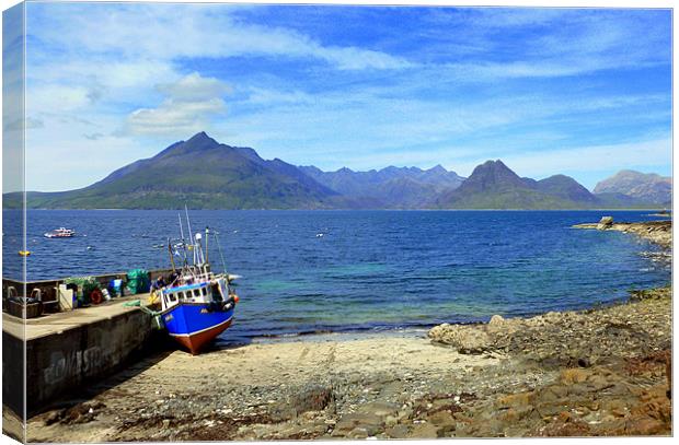 DOWN AT ELGOL Canvas Print by dale rys (LP)
