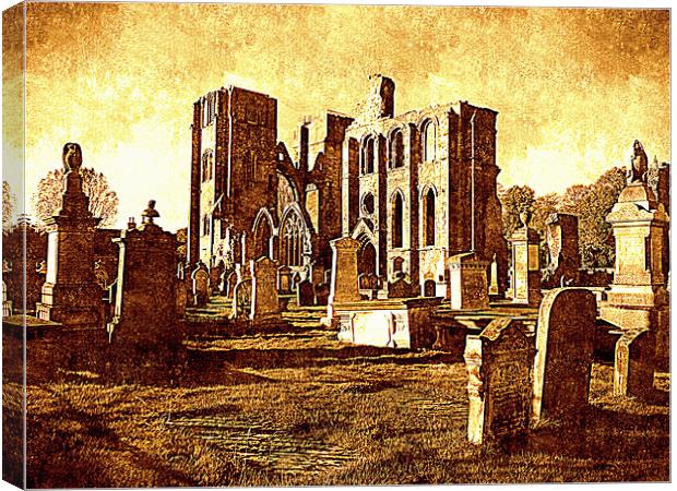 elgin abbey Canvas Print by dale rys (LP)