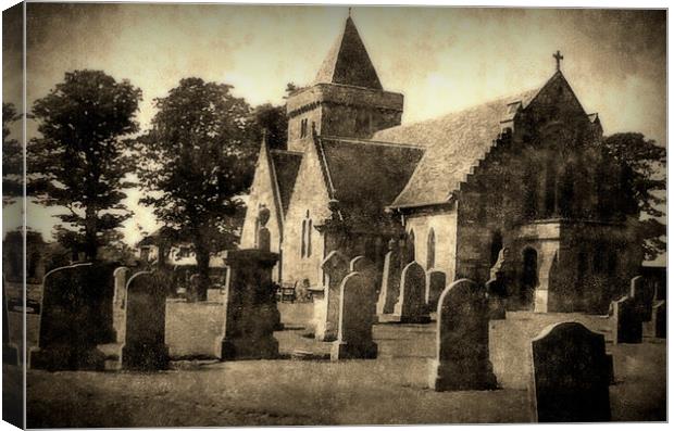 olchurch of aberlady Canvas Print by dale rys (LP)