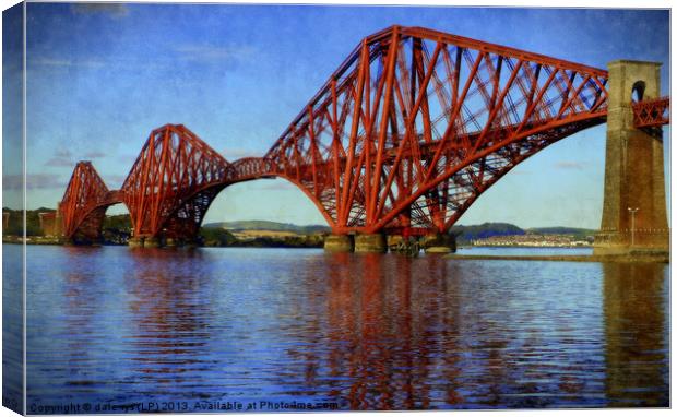 forth railbridge Canvas Print by dale rys (LP)
