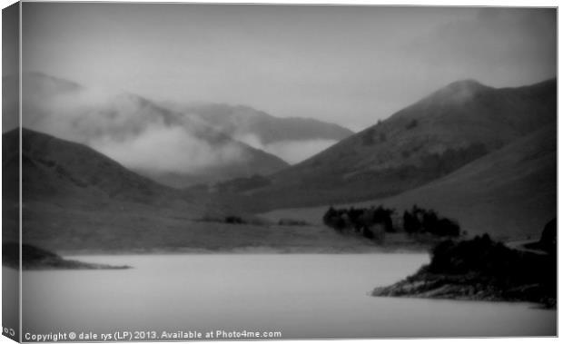 highland mist Canvas Print by dale rys (LP)