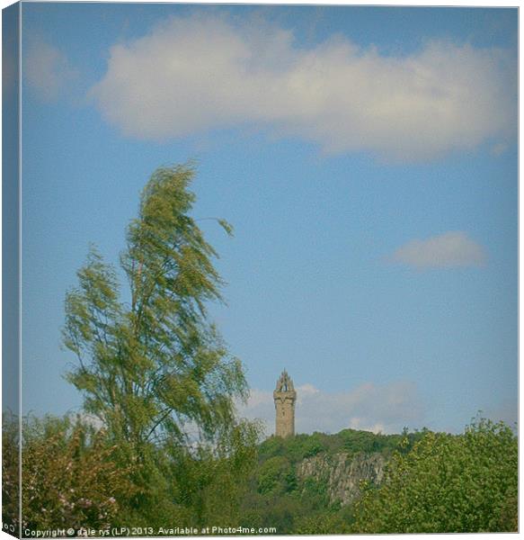 wallace monument4 Canvas Print by dale rys (LP)