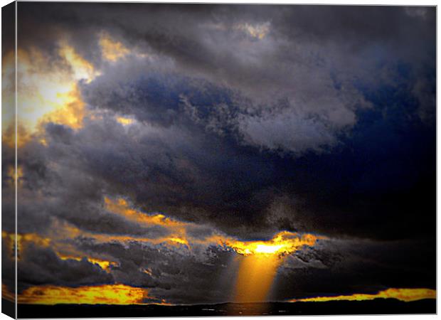 ray of hope Canvas Print by dale rys (LP)