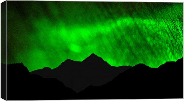 northern lights highlands Canvas Print by dale rys (LP)