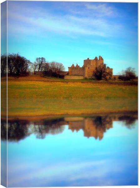 craigmillar castle Canvas Print by dale rys (LP)