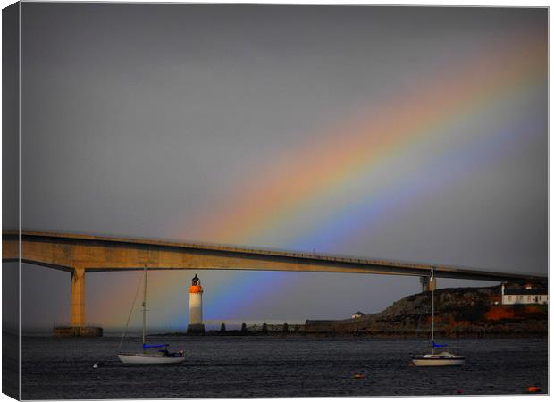 skye bridge Canvas Print by dale rys (LP)