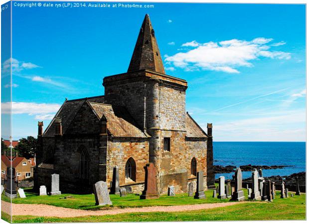 church by the sea Canvas Print by dale rys (LP)