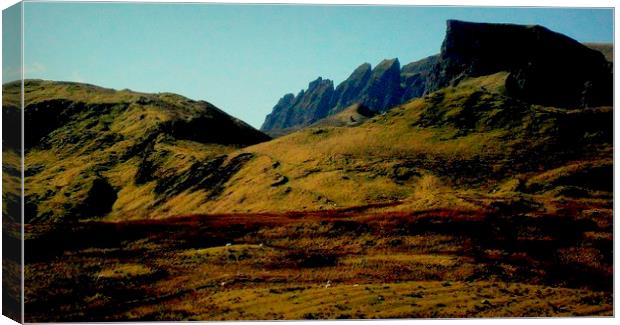 the quiraing Canvas Print by dale rys (LP)
