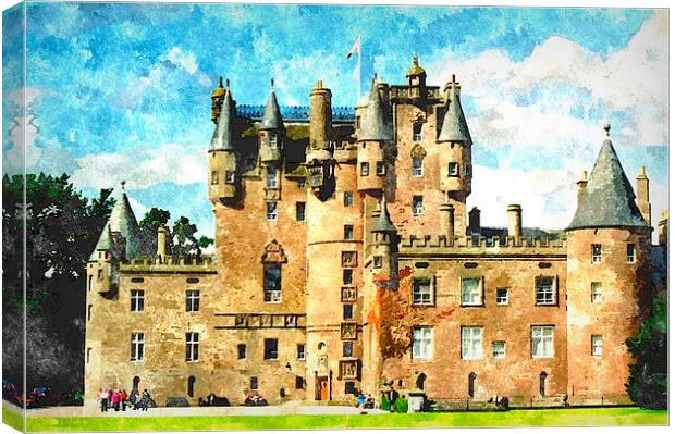  glamis castle Canvas Print by dale rys (LP)