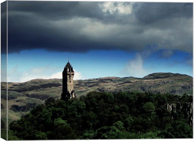 wallace monument Canvas Print by dale rys (LP)