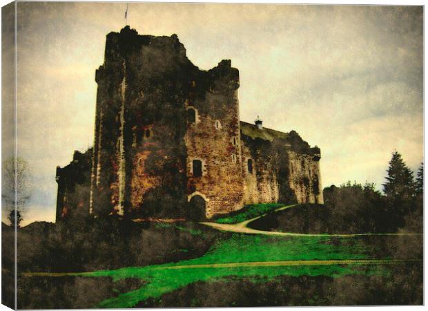  doune castle Canvas Print by dale rys (LP)