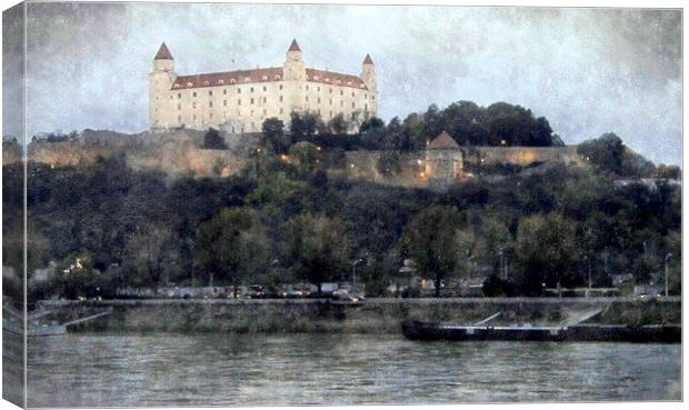  bratislava castle  Canvas Print by dale rys (LP)