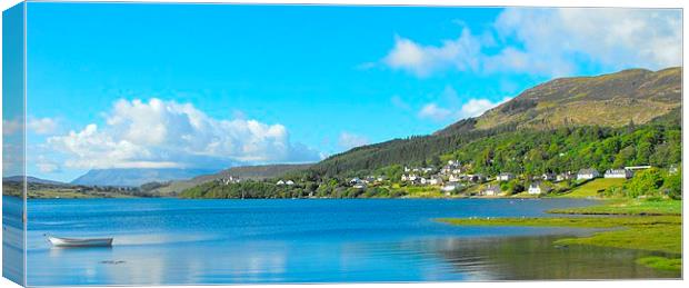  portree,skye Canvas Print by dale rys (LP)