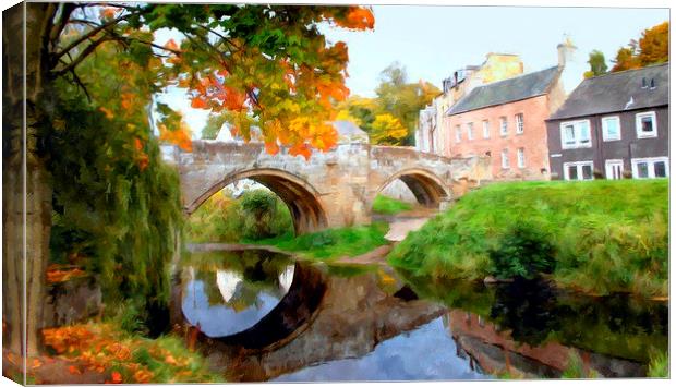  kelso-scottish borders Canvas Print by dale rys (LP)