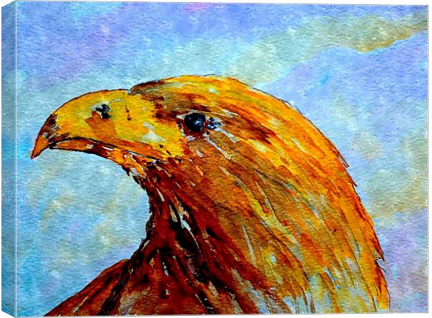 bird of gold Canvas Print by dale rys (LP)
