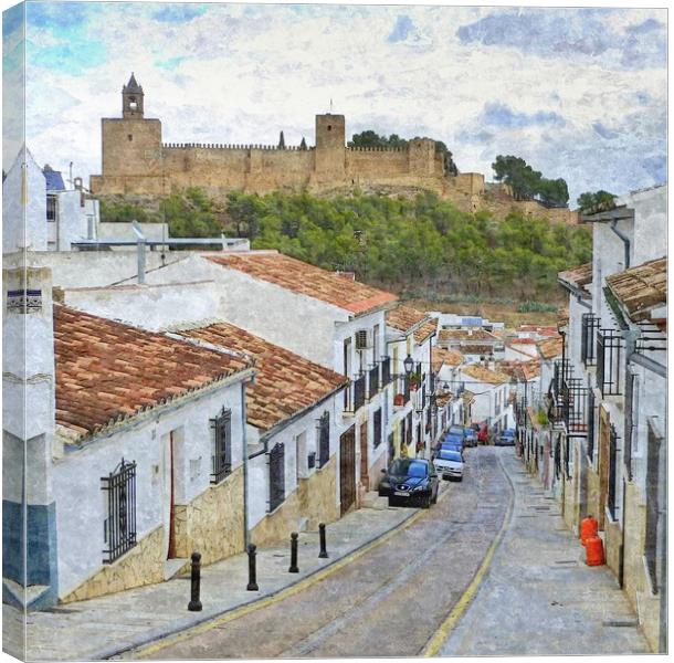ANTEQUERA-SPAIN Canvas Print by dale rys (LP)
