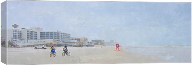 DAYTONA BEACH  Canvas Print by dale rys (LP)