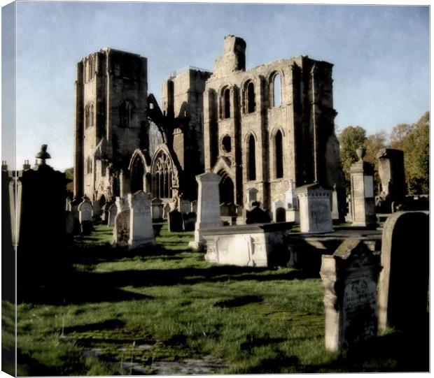 elgin cathedral Canvas Print by dale rys (LP)