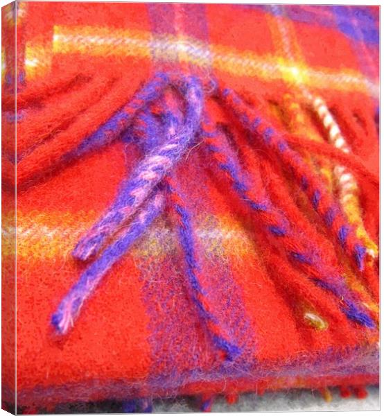 scottish tartan  Canvas Print by dale rys (LP)