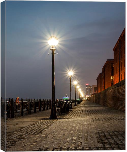  Liverpool Waterfront Canvas Print by Paul McKenzie