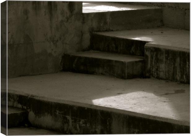 Stairways to... Canvas Print by Benoit Charon