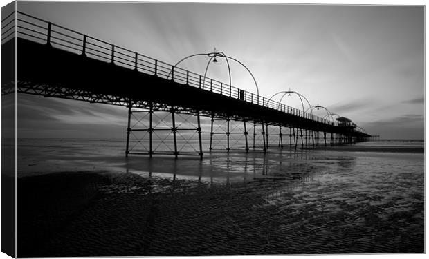 Southport Pier Canvas Print by Jed Pearson