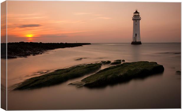 Serenity at sunset Canvas Print by Jed Pearson