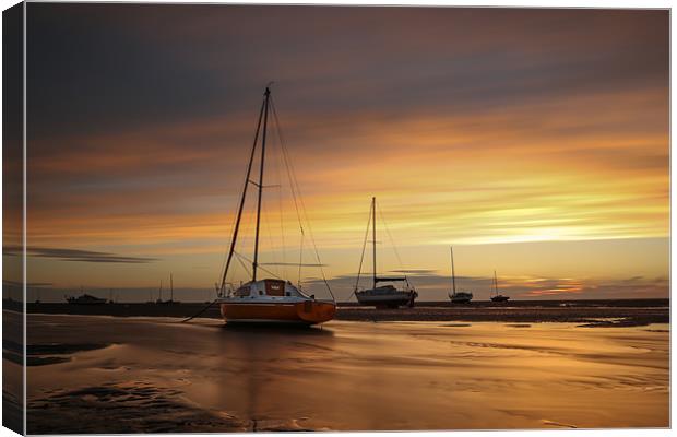 All lined up Canvas Print by Jed Pearson