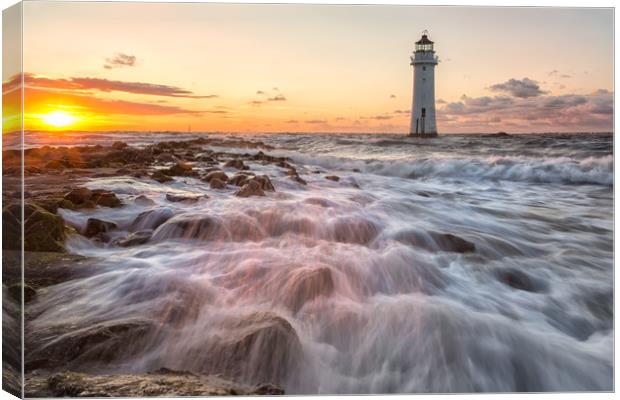Rising Tide Canvas Print by Jed Pearson