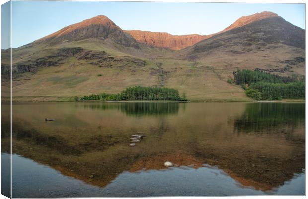 Buttermere Highlights Canvas Print by Jed Pearson