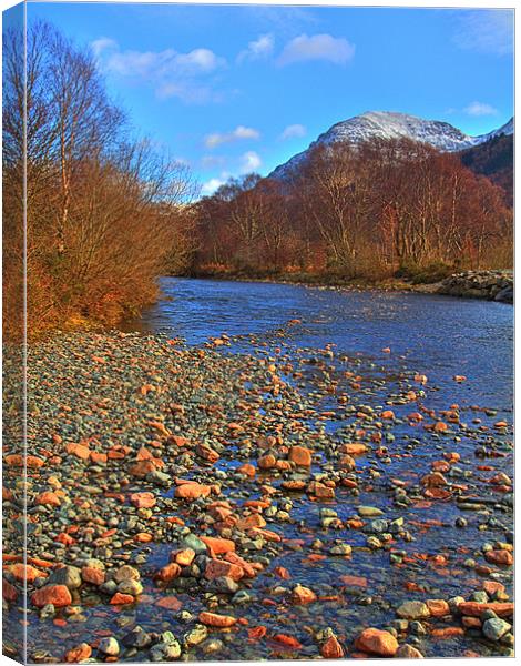 River Liza, Ennerdale Canvas Print by Roger Fleet