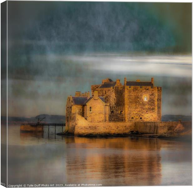 Majestic Blackness Castle on the Firth of Forth Canvas Print by Tylie Duff Photo Art