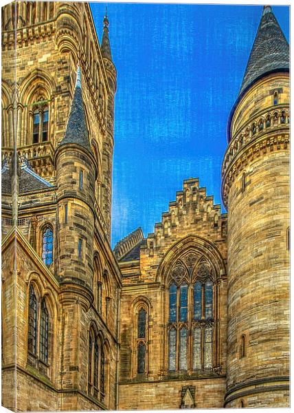 Towers and Turrets Canvas Print by Tylie Duff Photo Art