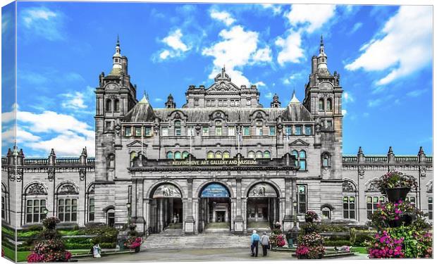 Kelvingrove Art Gallery Glasgow (2) Canvas Print by Tylie Duff Photo Art