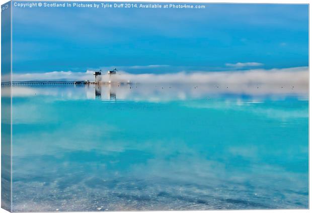  Reflections in the Mist Canvas Print by Tylie Duff Photo Art