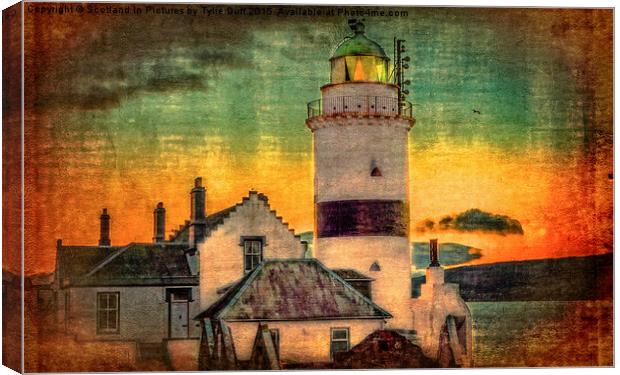The Cloch Lighthouse Canvas Print by Tylie Duff Photo Art