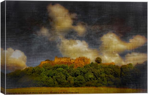 Stirling Castle Canvas Print by Tylie Duff Photo Art