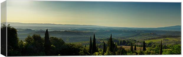 Early Morning Tuscany Canvas Print by Philip Teale