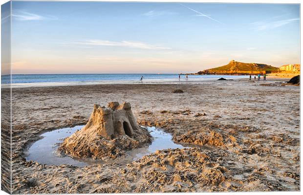 At the end of the day - St Ives, Cornwall Canvas Print by Brian Pierce