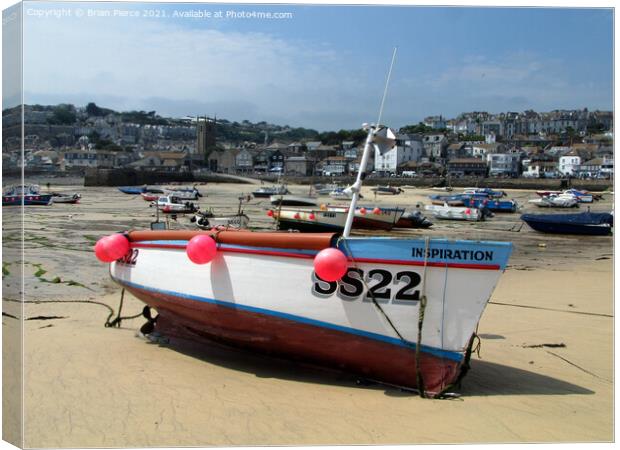 Inspiration: St Ives Canvas Print by Brian Pierce