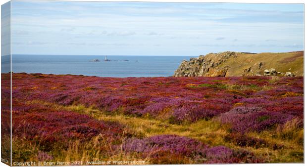 Gwennap Head, West Cornwall  Canvas Print by Brian Pierce