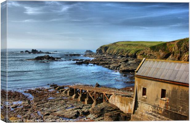 The Old Lizard Lifeboat Station  Canvas Print by Brian Pierce