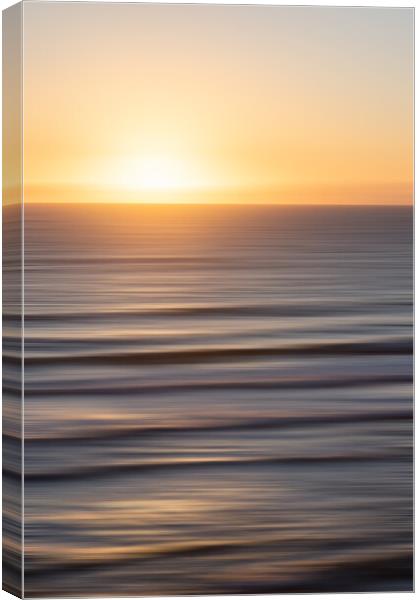 Cornwall Sunset Canvas Print by Graham Custance