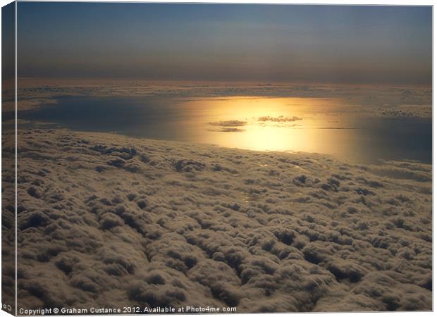 Viewed from Above Canvas Print by Graham Custance