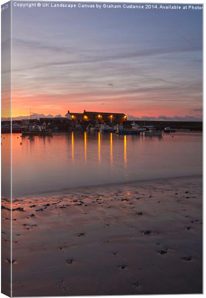  Lyme Regis  Canvas Print by Graham Custance