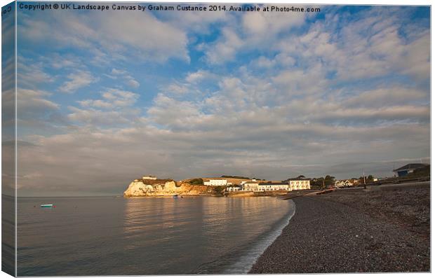  Freshwater Bay Canvas Print by Graham Custance