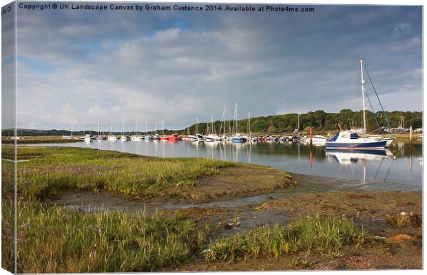  Yarmouth Reflections Canvas Print by Graham Custance